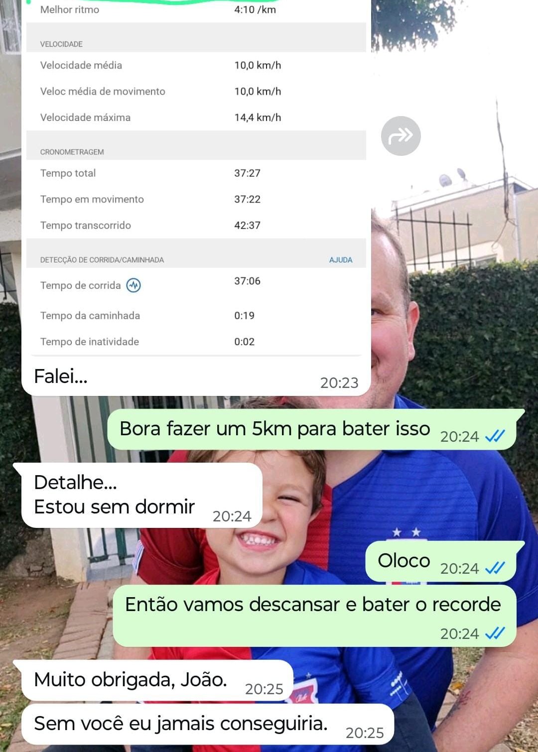 Print real: aluna agradece, sem você eu jamais conseguiria